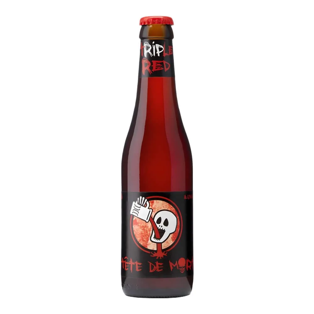 cerveza tete de mort triple red